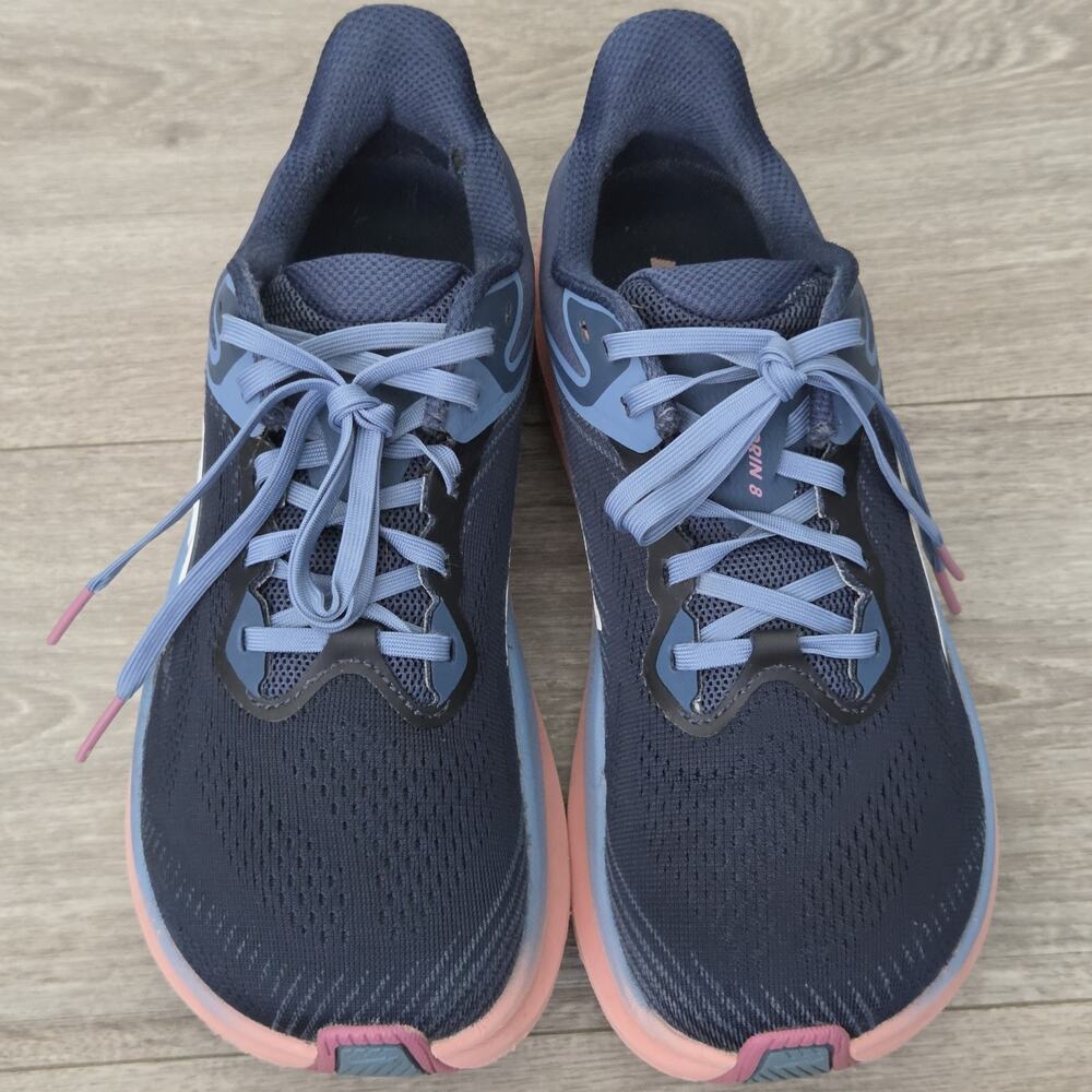 Altra Torin 8 Womens US 7 Navy Blue Pink Zero Drop Running Shoes AL0A85QF445 - Picture 3 of 16